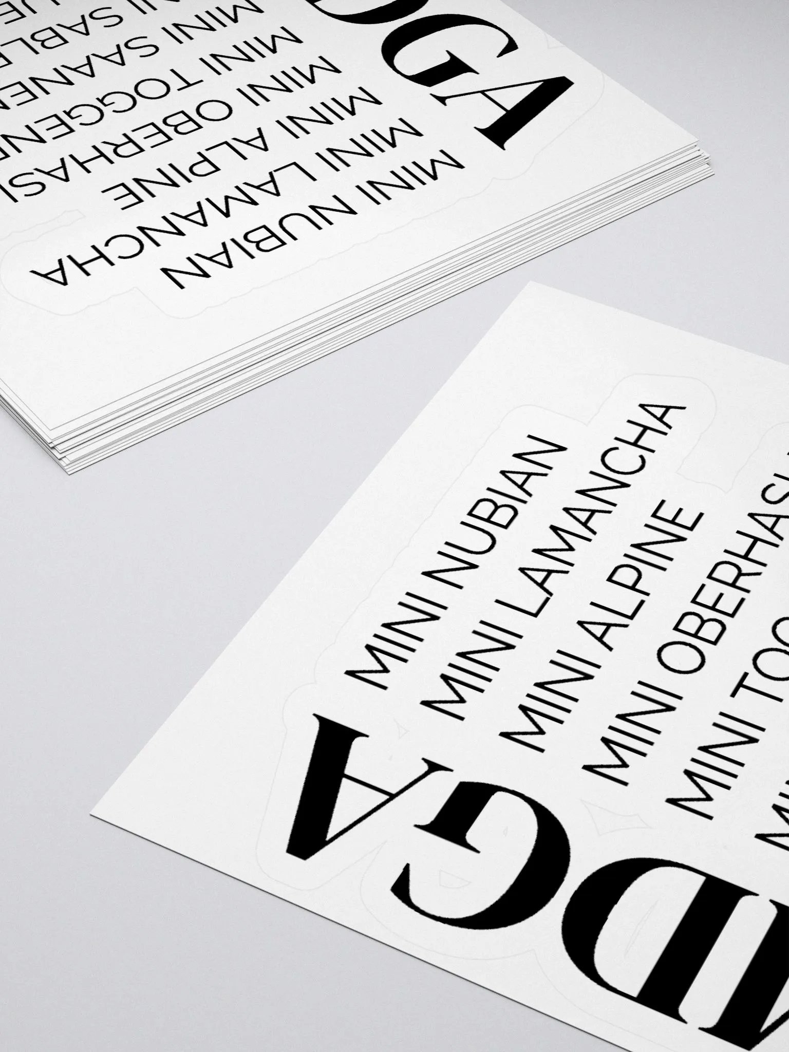 MDGA Breeds sticker product image (10)