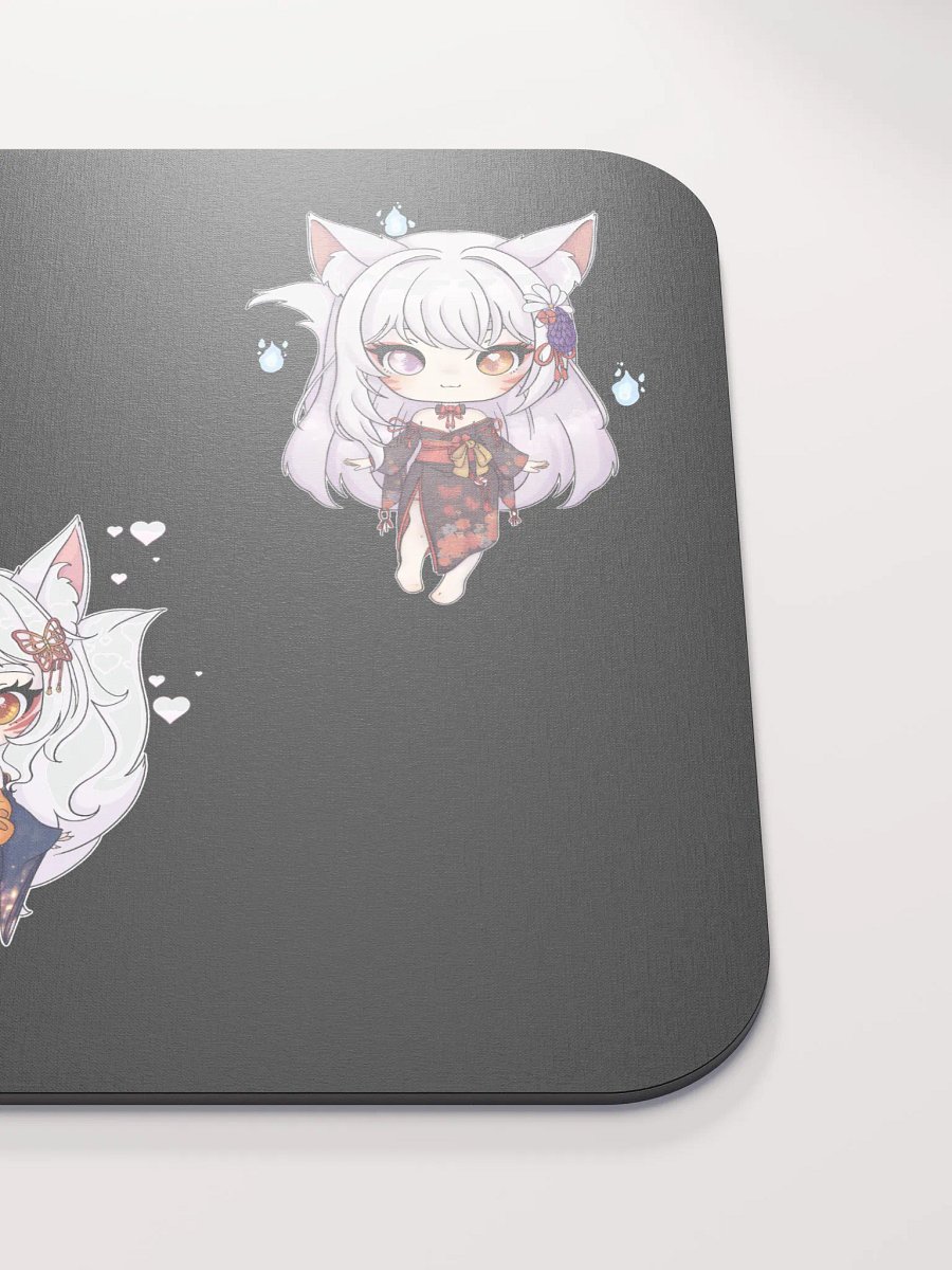 Chibi Fox Trio Mouse Pad product image (5)