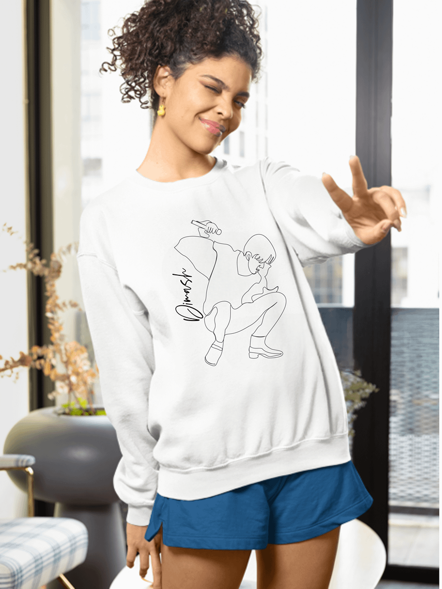 Singer From Kazakhstan Sol's Organic Unisex Sweatshirt product image (10)