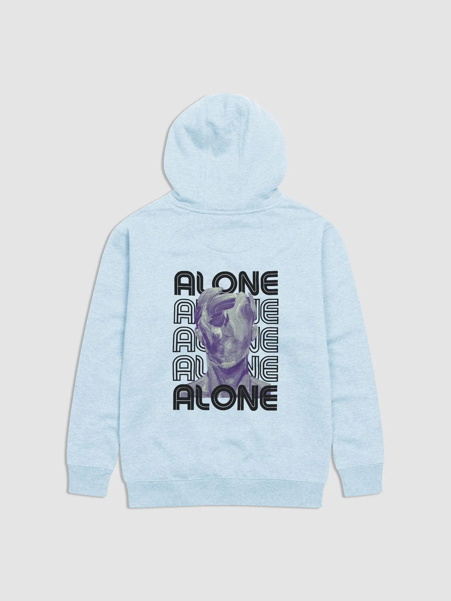 ALONE-Alone Comfort Premium Unisex Hoodie - Front & Back Print Design product image (1)