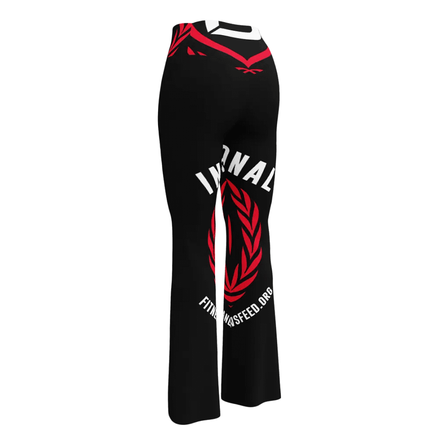 IFBNewsfeed.Org's All-Over Print Flare Leggings product image (8)