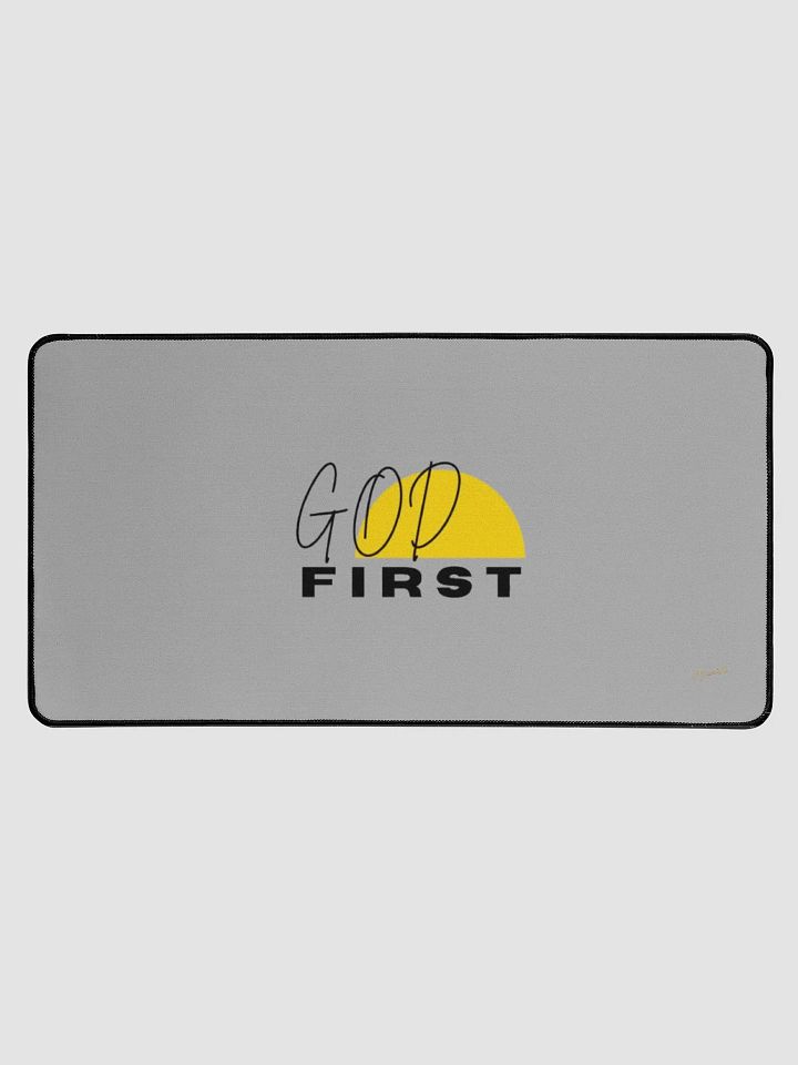 God First | Desk Mat product image (1)