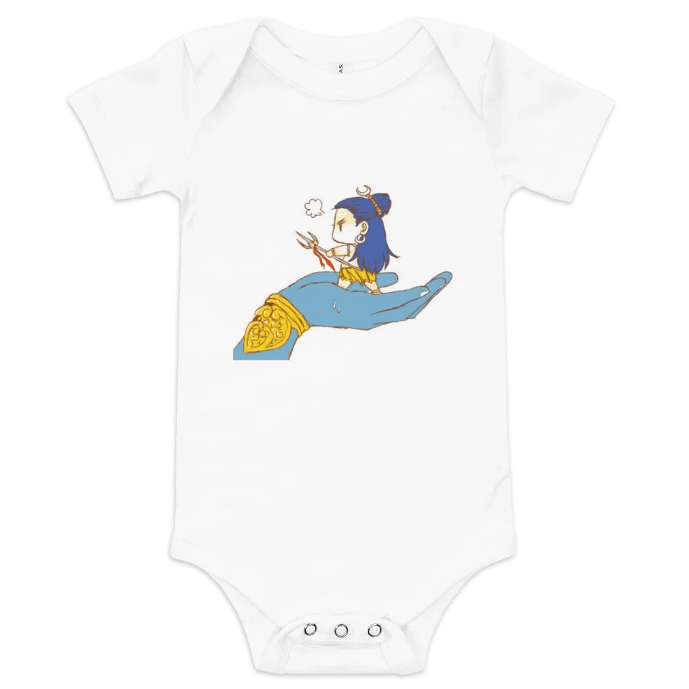 Lord Shiva Bella+Canvas Baby Short Sleeve One Piece product image (2)