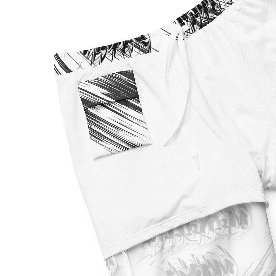 Chaos Grid Swim Trunks product image (6)