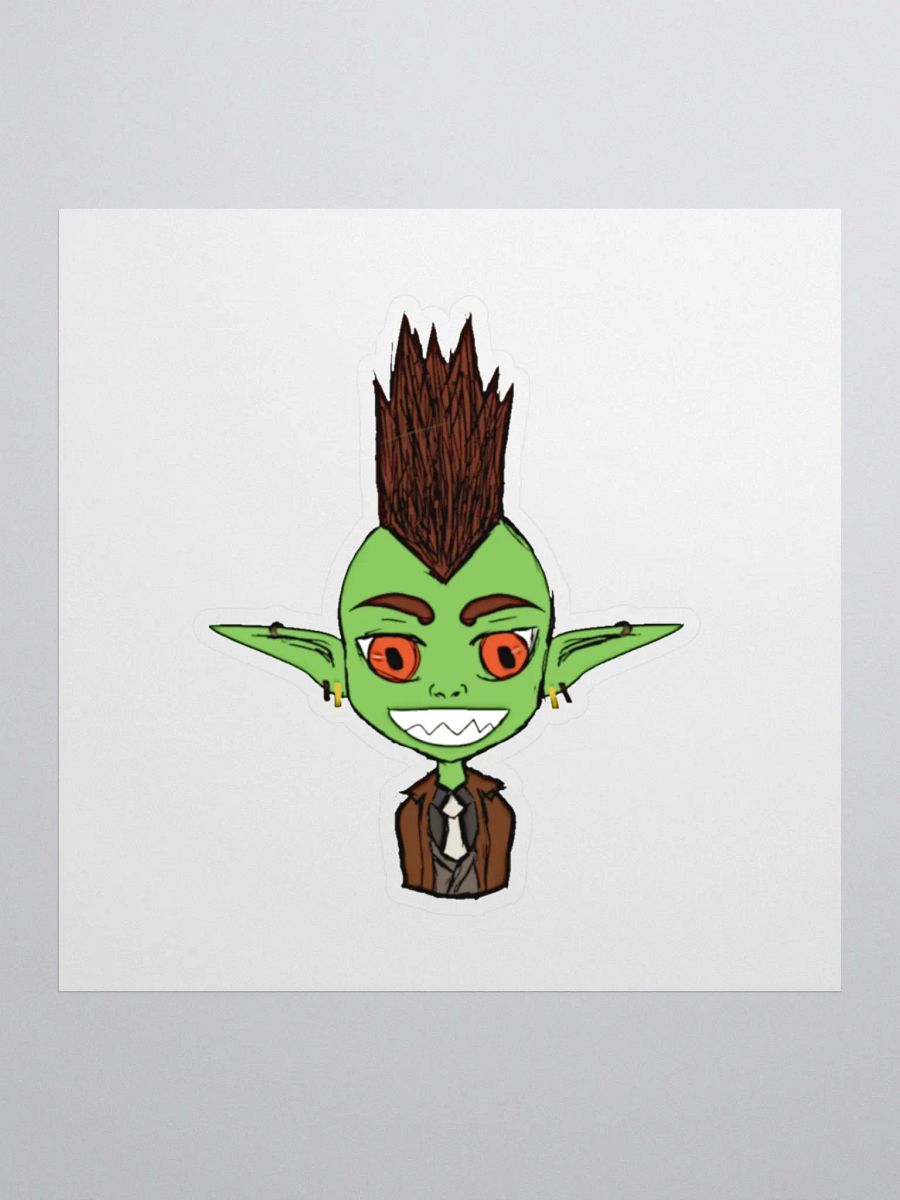 Bazkizz Cartoon Kiss Cut Sticker product image (2)