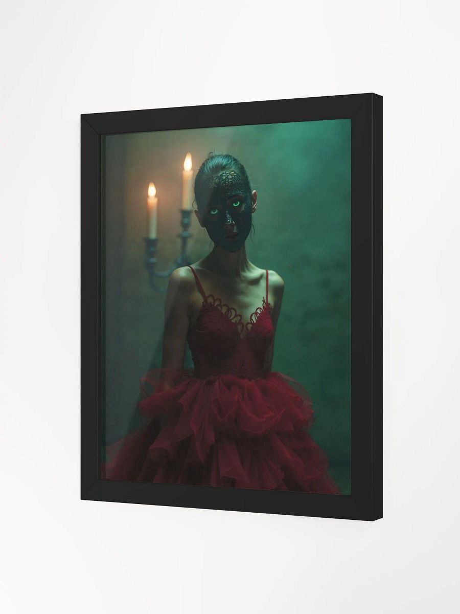 Masked Beauty Framed Print product image (9)
