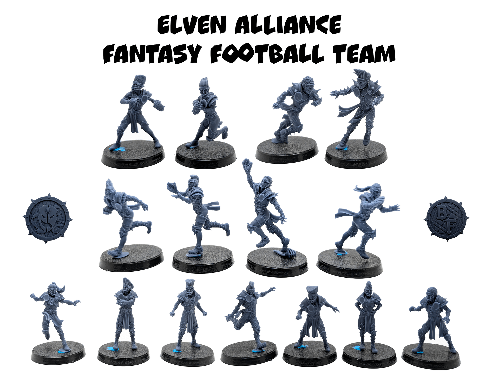 Elven Alliance Fantasy Football Team - Brutefun Miniatures product image (1)