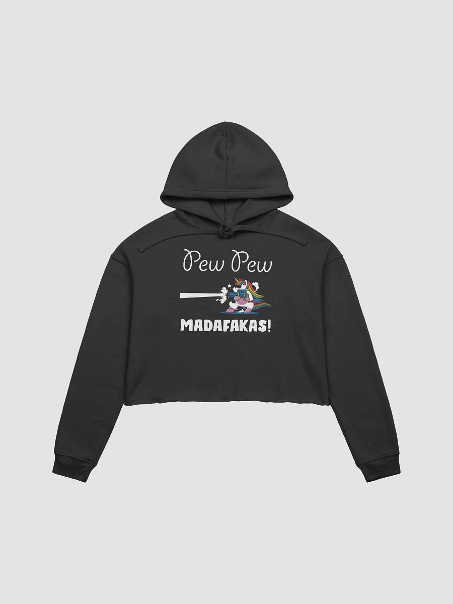 Pew Pew Cropped Hoodie product image (1)