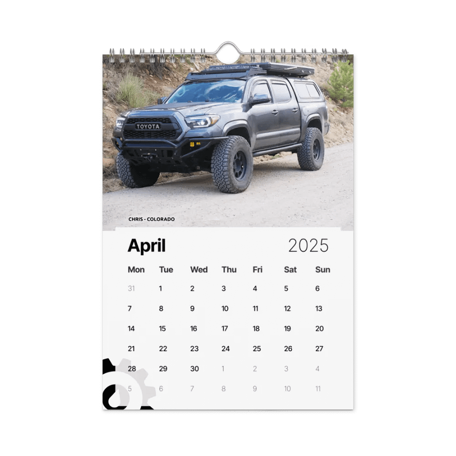 2025 Team Oil Drop Calendar product image (5)