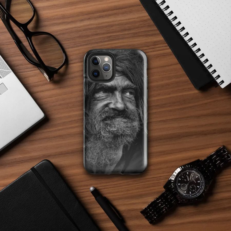 Exclusive Elderly Man Designed Phone Case - Unique Protection for Your Device product image (32)