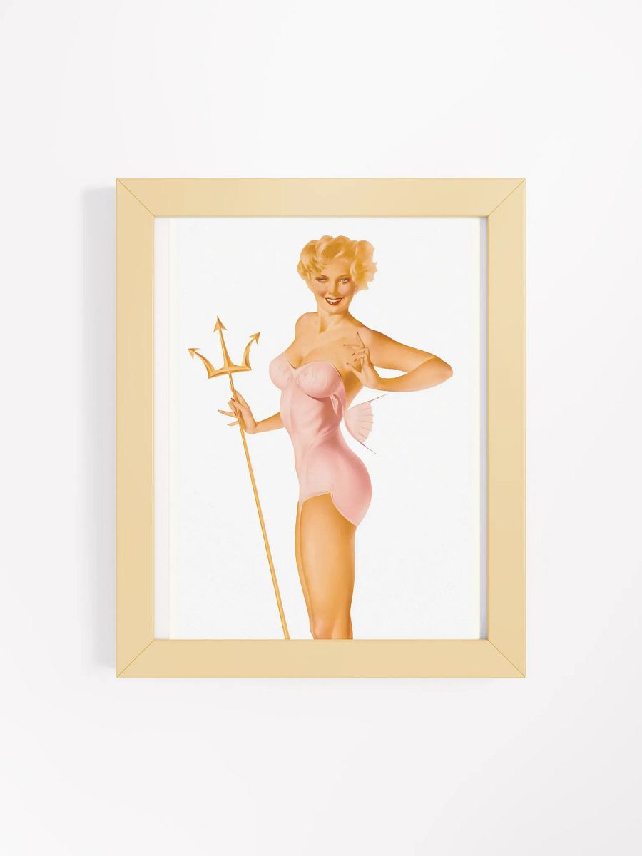 Vargas Siren's Serenade Framed Poster product image (40)