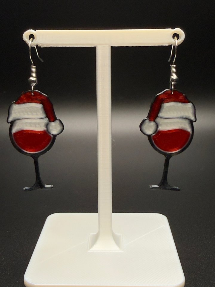Santa Sip Earrings product image (1)