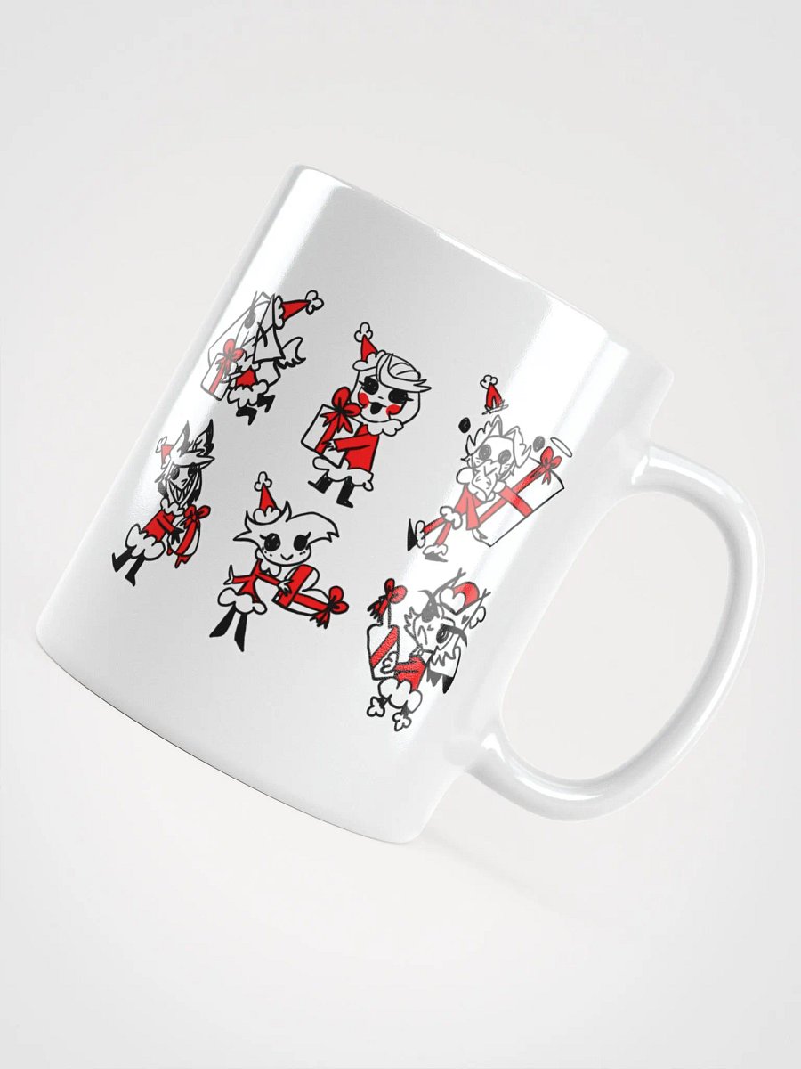 White Glossy Mug - Heavenly Santa Squad product image (10)