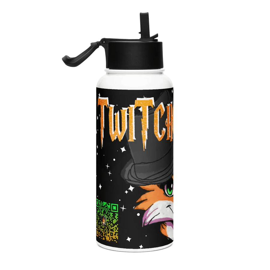 Foxy TwitchCon 2025 Stainless Steel Water Bottle product image (4)