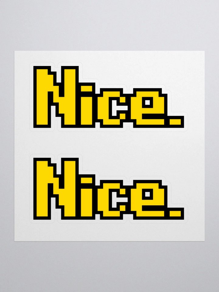 Nice. Stickers product image (3)