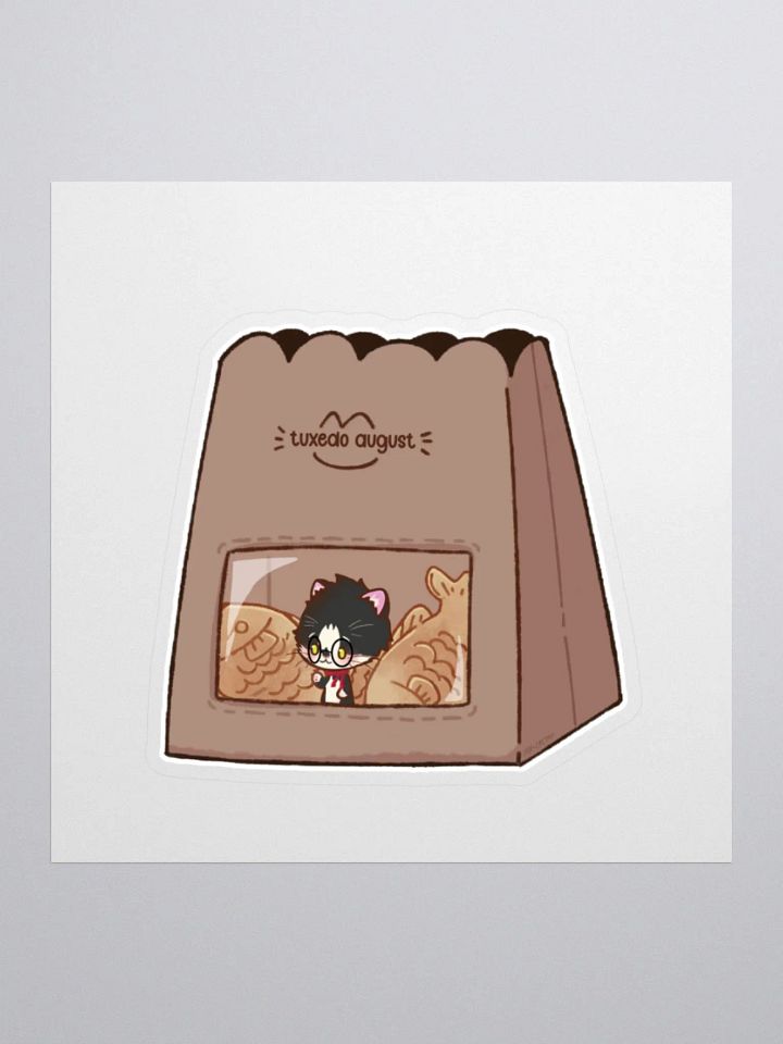 August Taiyaki Bag Sticker product image (1)