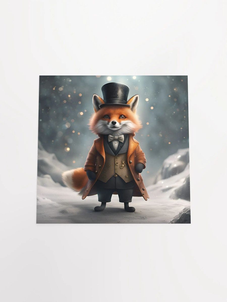 Smart Dressed Fox Poster product image (11)