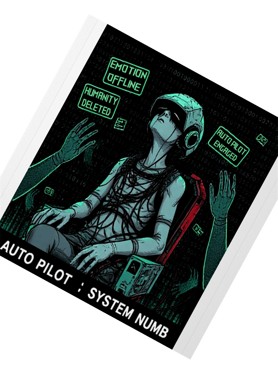 Living in Auto Pilot Stickers 2 product image (7)