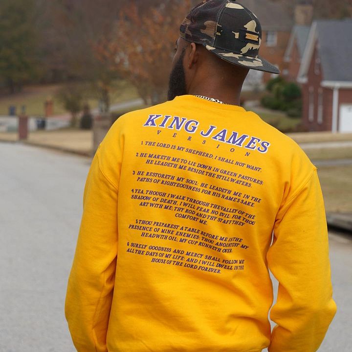 Psalm 23 unisex sweatshirt product image (2)