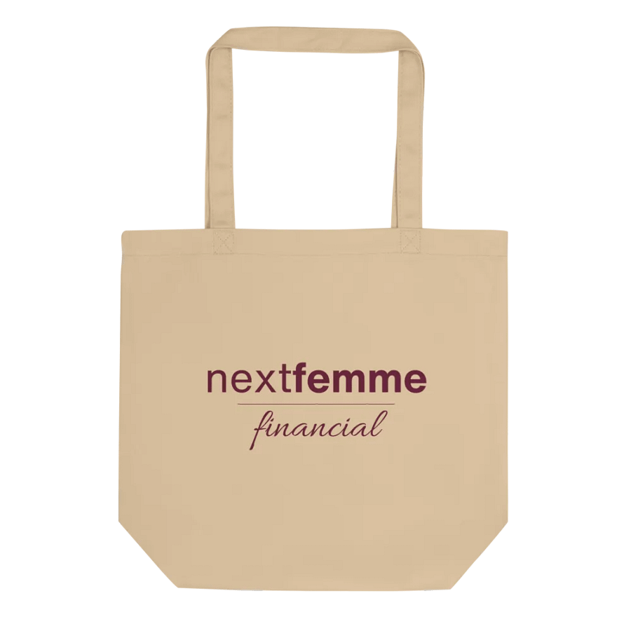 Eco Tote with Maroon Logotype product image (1)