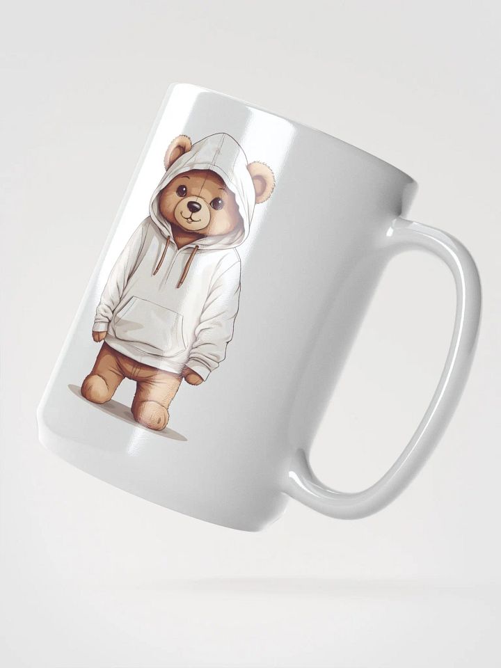 Cozy Teddy Bear White Glossy Mug product image (2)