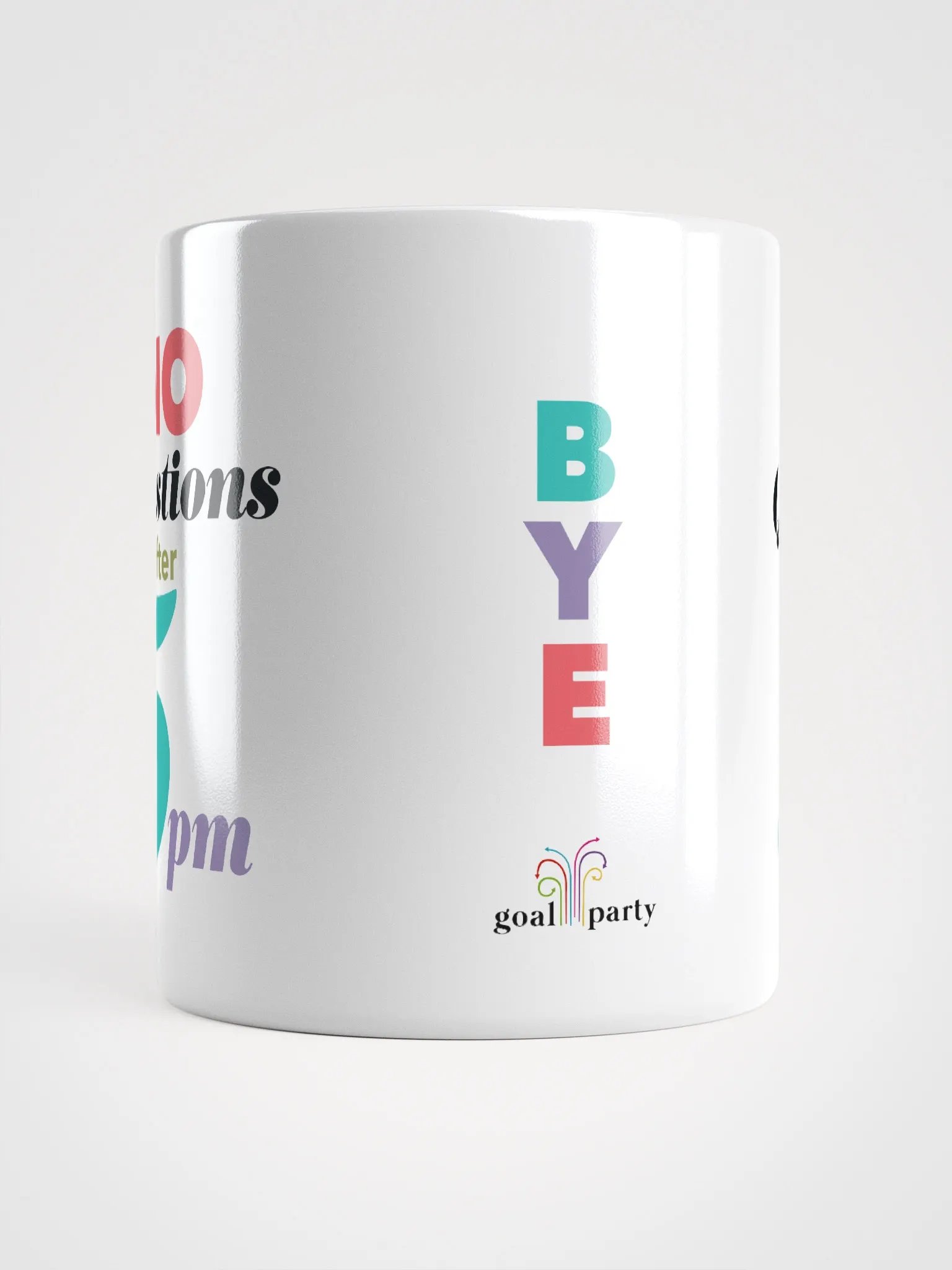NO QUESTIONS AFTER 5 MUG product image (5)