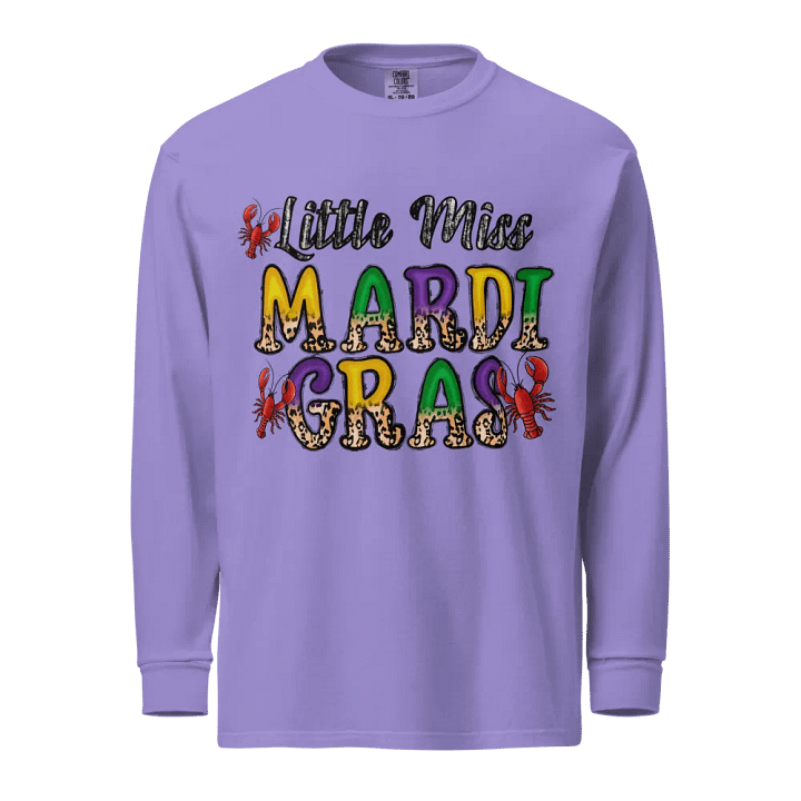 Little Miss Mardi Gras Long Sleeve product image (1)