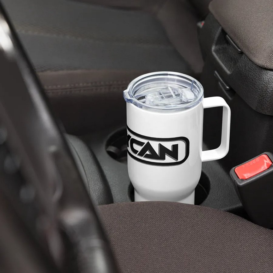 Dj JayCan Travel Mug with a Handle White product image (7)