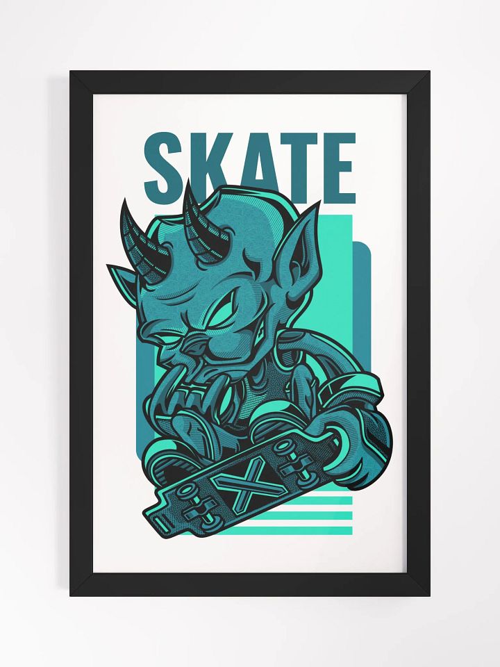 Skate Framed High-Quality Matte Poster product image (8)
