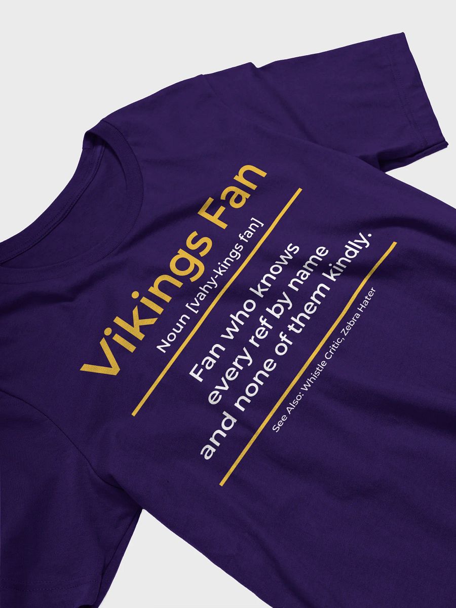 Referee – The Vikings Fan Collection – Unisex T-Shirt product image (1)