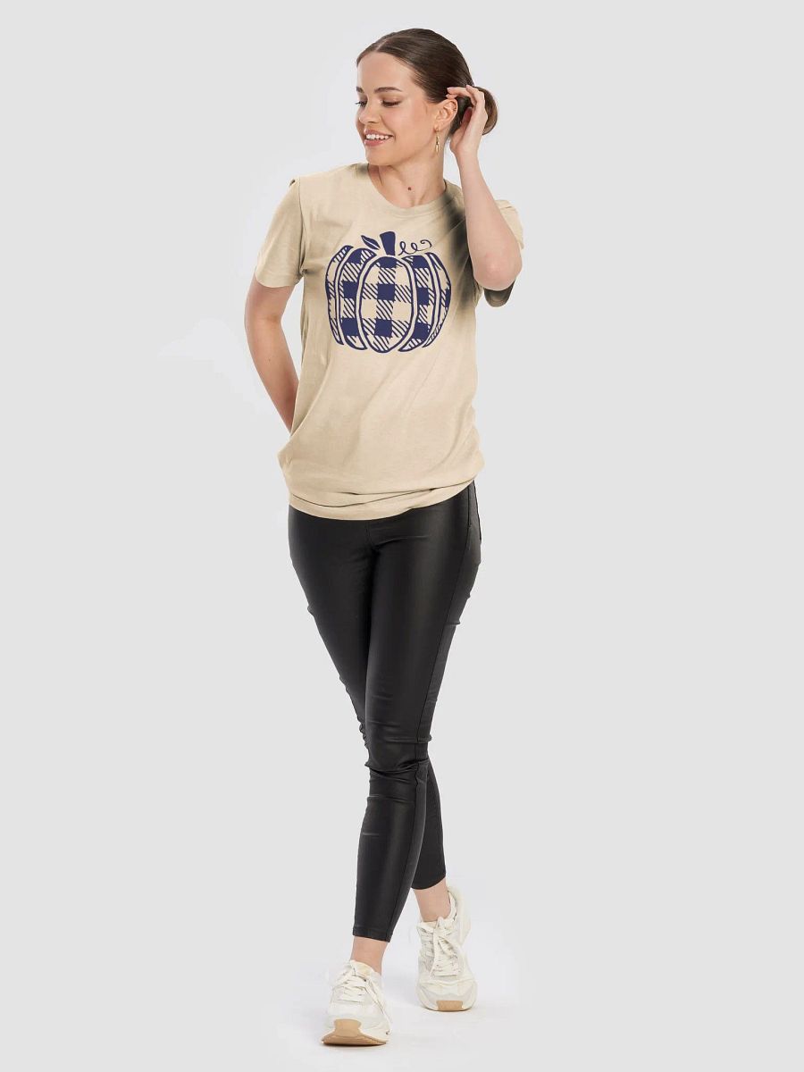 Plaid Pumpkin Patch T-Shirt product image (29)