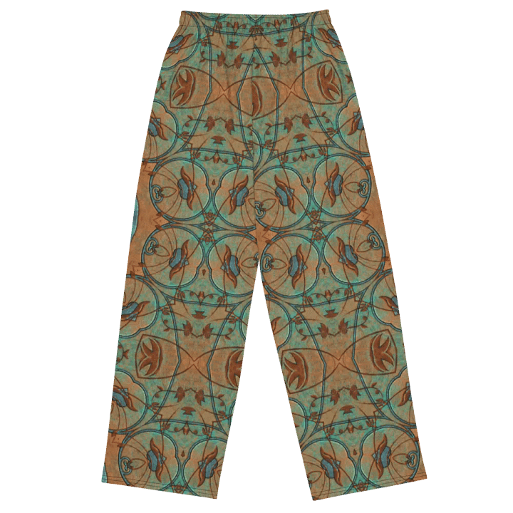 Copper Patina Kaleidoscope Wideleg Pants product image (1)