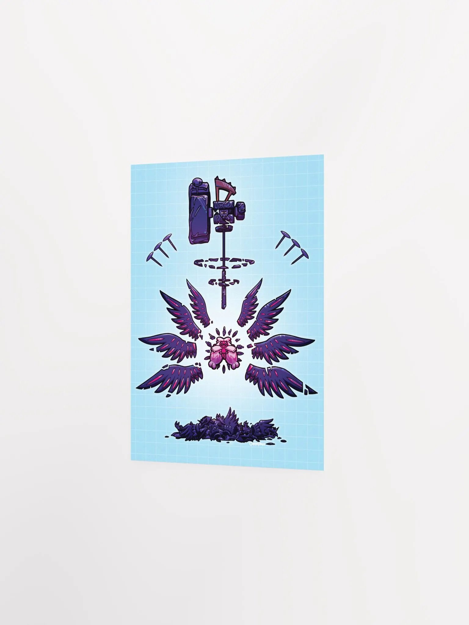 Biblically Accurate Angel Hammer Poster product image (8)