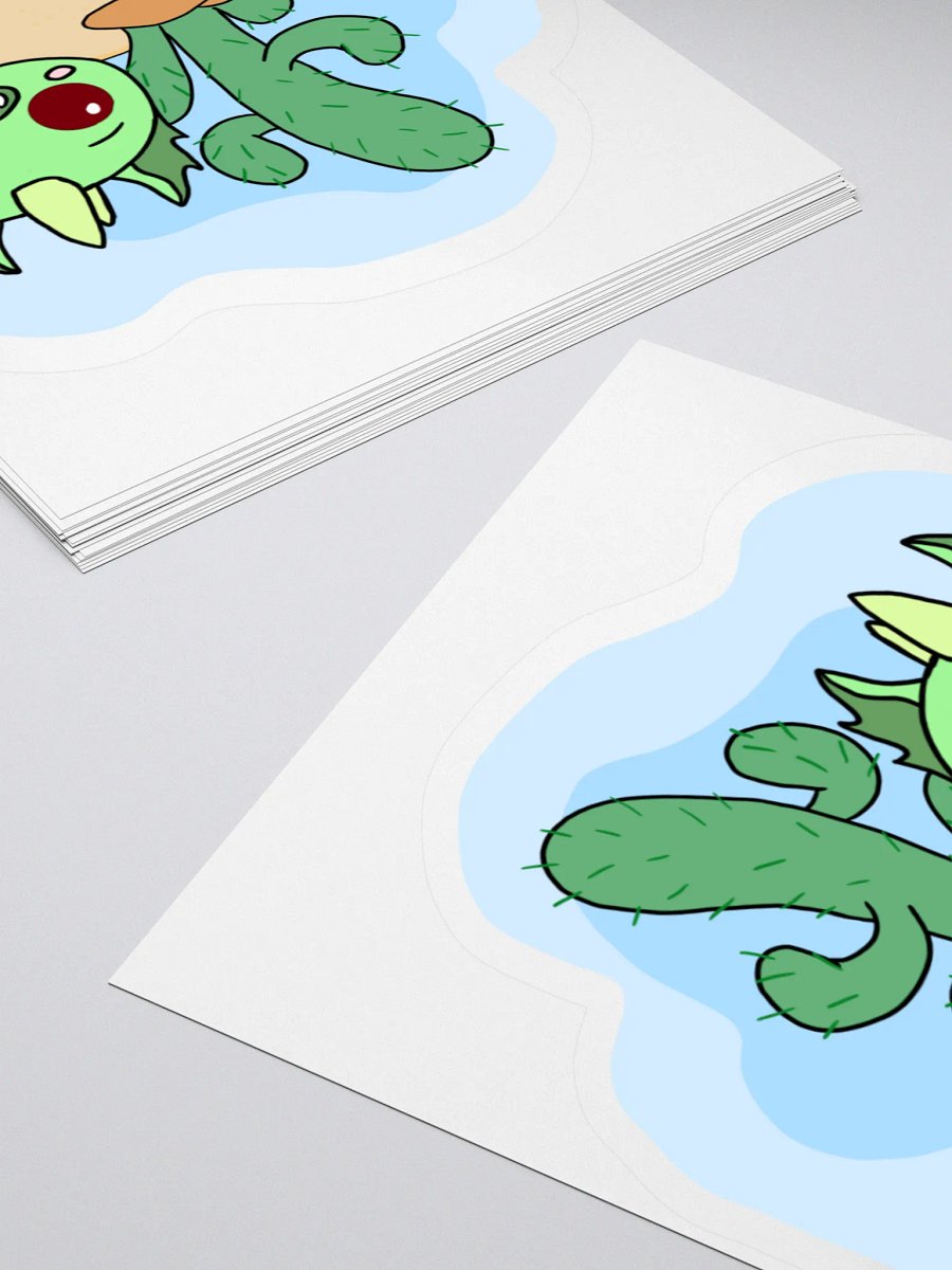 Juan the Chupacabra Cryptikids Sticker product image (11)