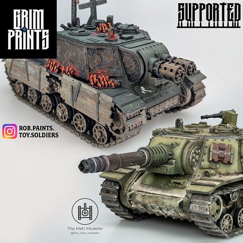 Check it out!

https://www.kickstarter.com/projects/grimprints/grim-isu-152-heavy-tank-destroyer-and-crusader-kit