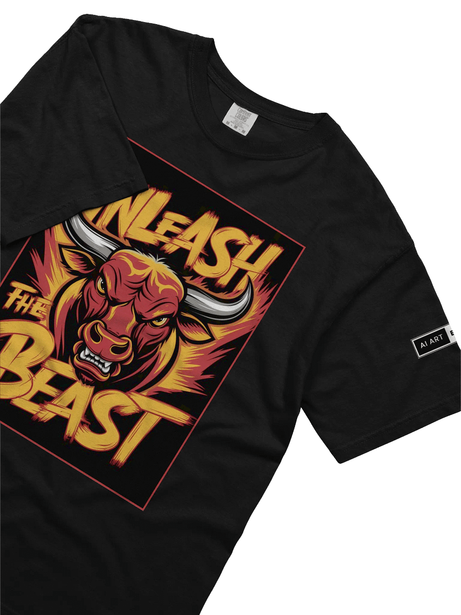 "UNLEASH THE BEAST" 100% cotton T-shirt product image (9)