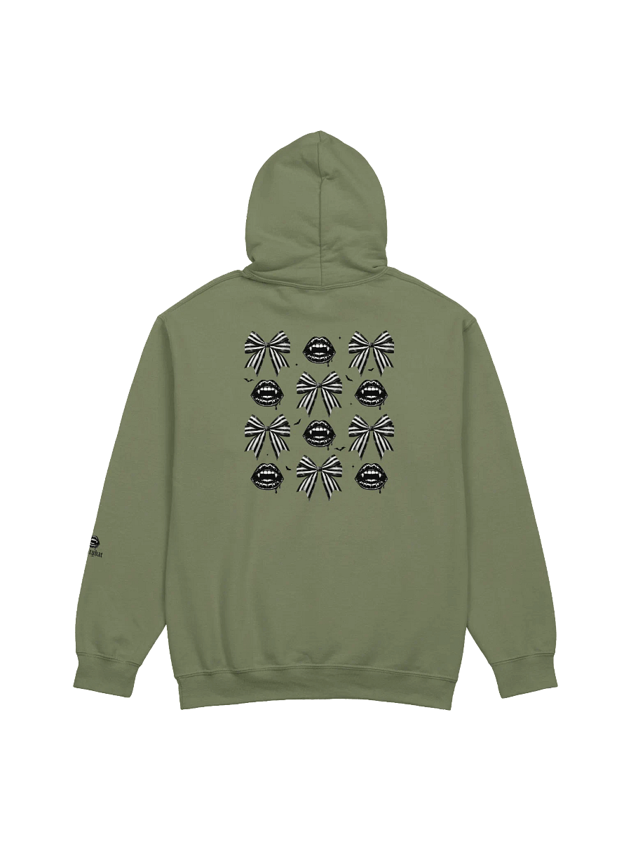 goth coquette hoodie product image (4)