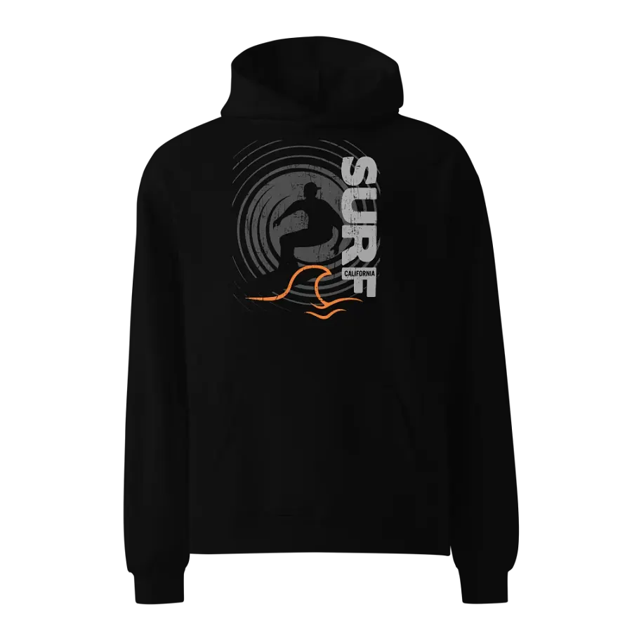 California Wave Distressed Hoodie product image (2)