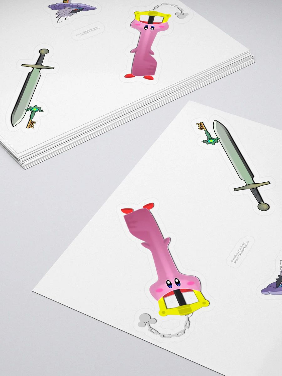 Joke Keyblade Sticker Sheet product image (4)