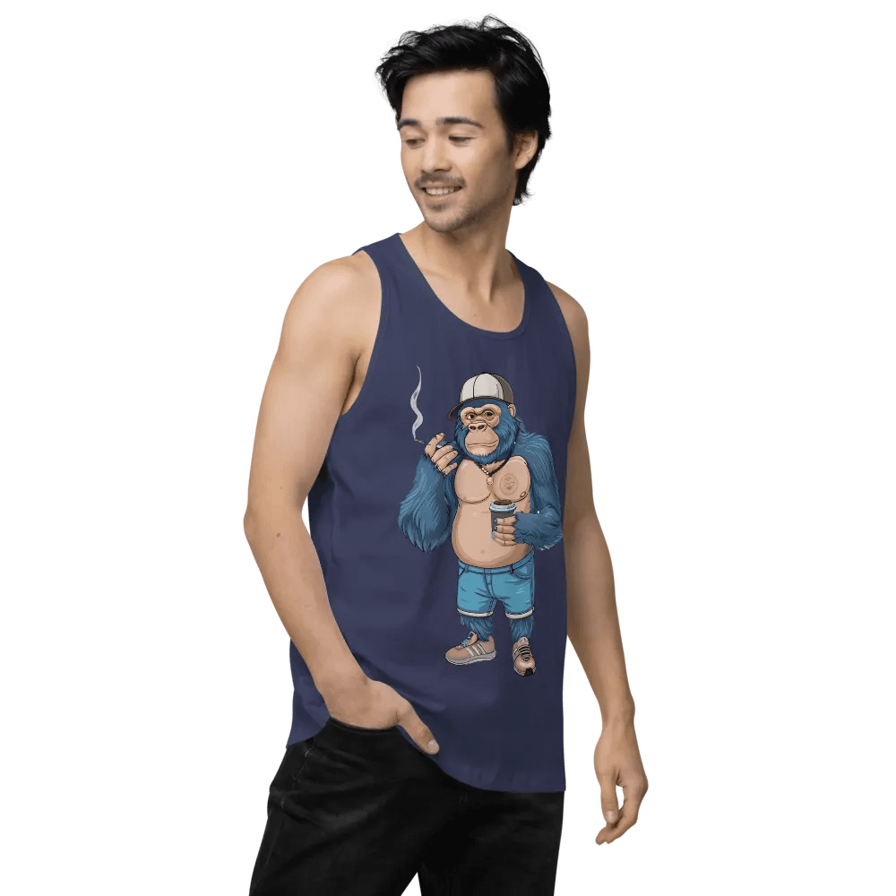 Blue Gorilla Men's Premium Tank Top product image (3)