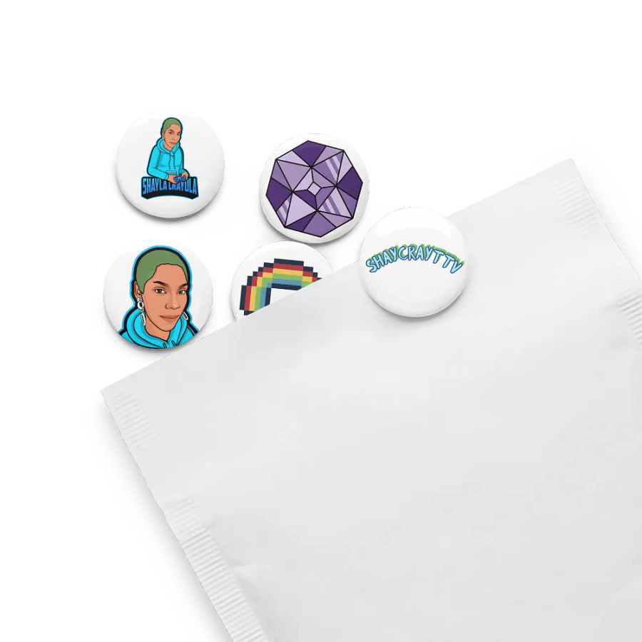 Gamer Chic Pin Button Set product image (13)