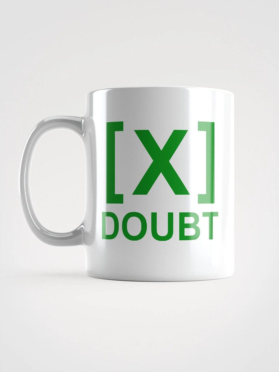 X [DOUBT] mug product image (5)