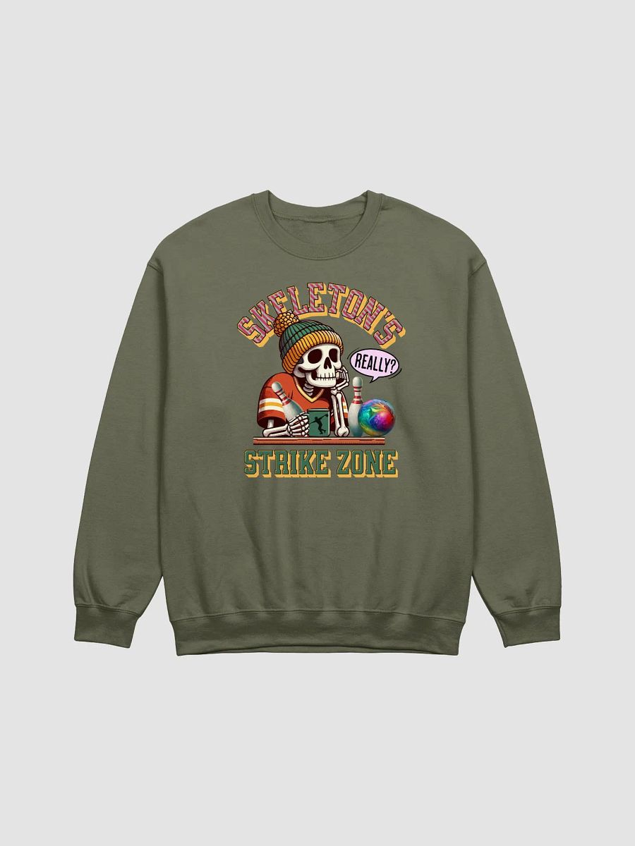 Skeletons Strike Zone Bowling Really Crewneck product image (11)