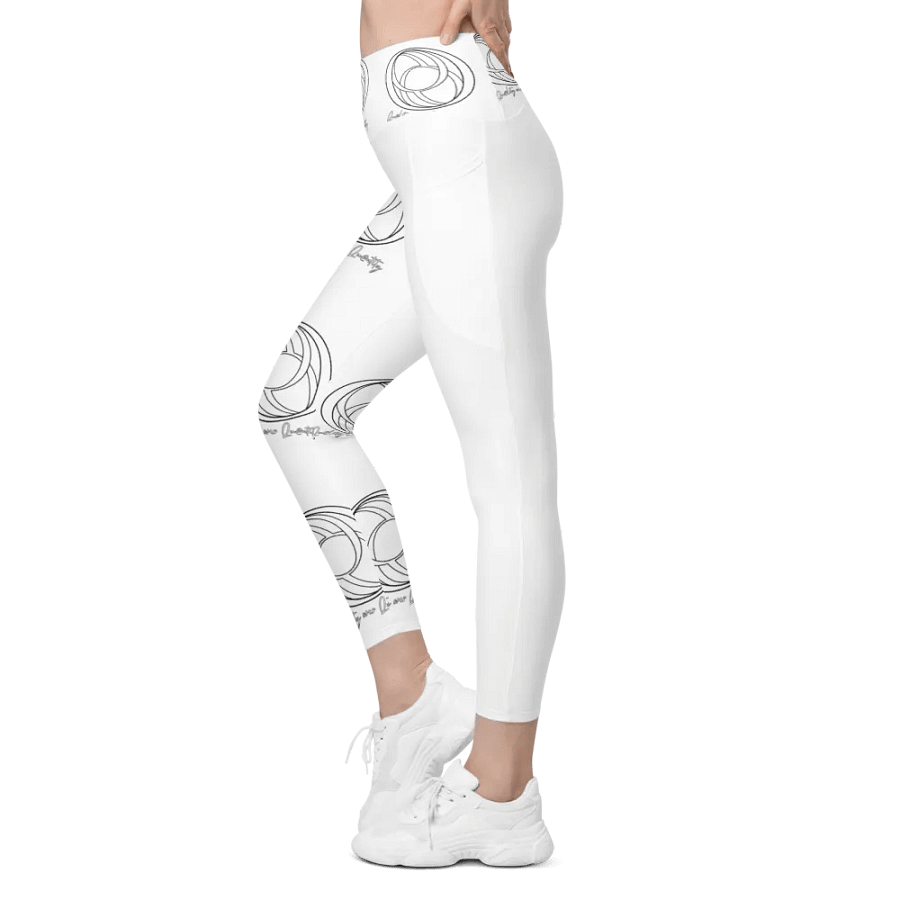 Women's Leggings (White) product image (8)