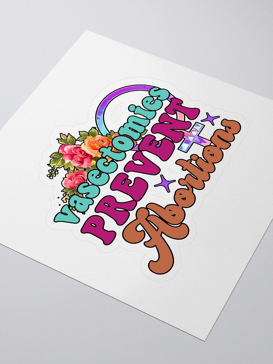 Vasectomies Prevent Abortions Stickers product image (3)