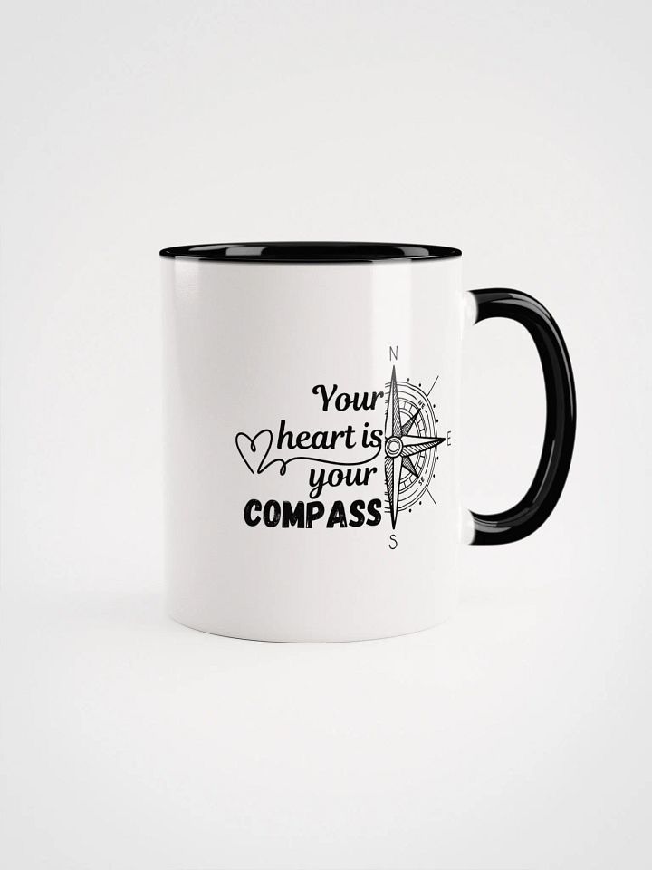 Your Heart's Compass Ceramic Mug product image (1)
