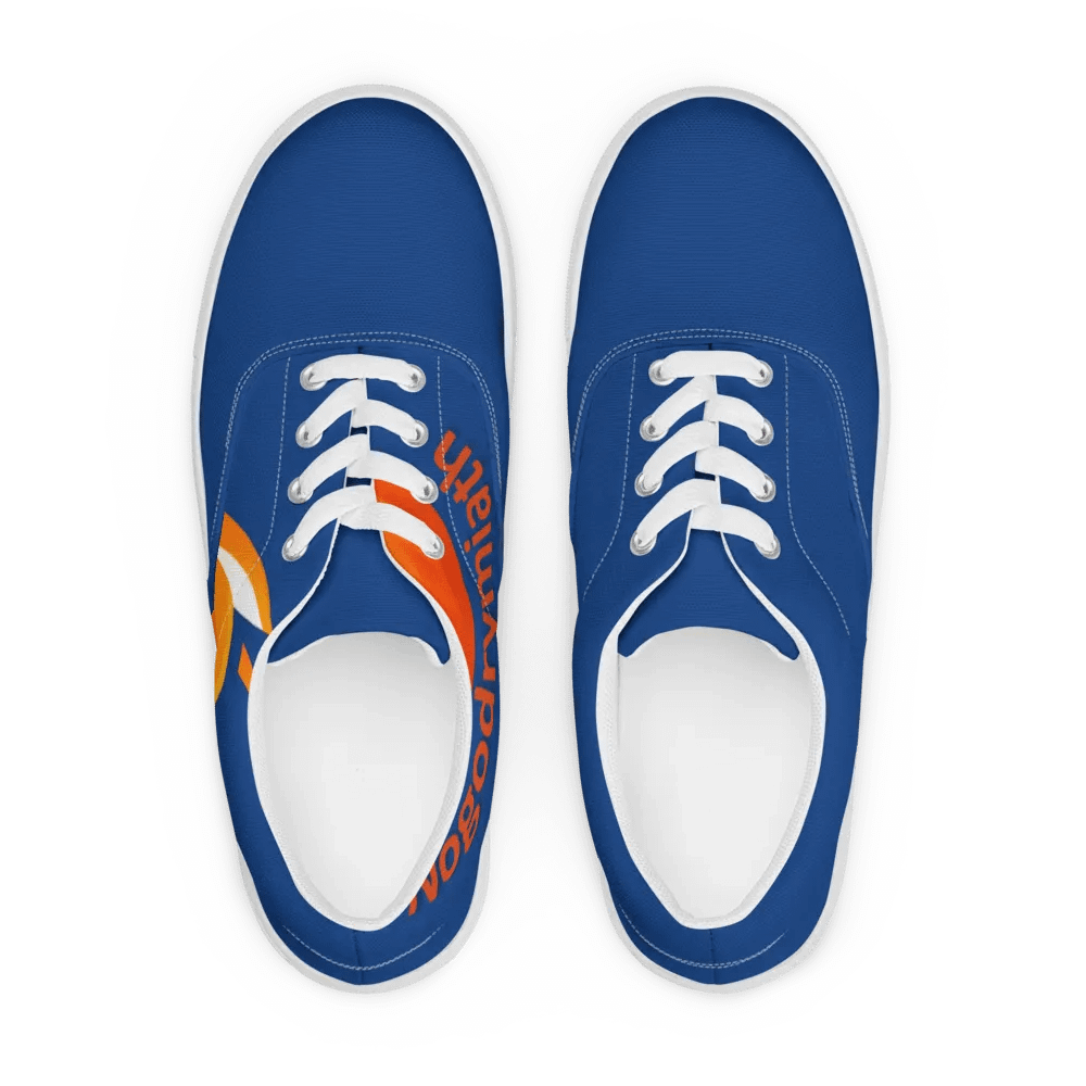 NogoBig Chaussures à lacets homme bleues product image (4)