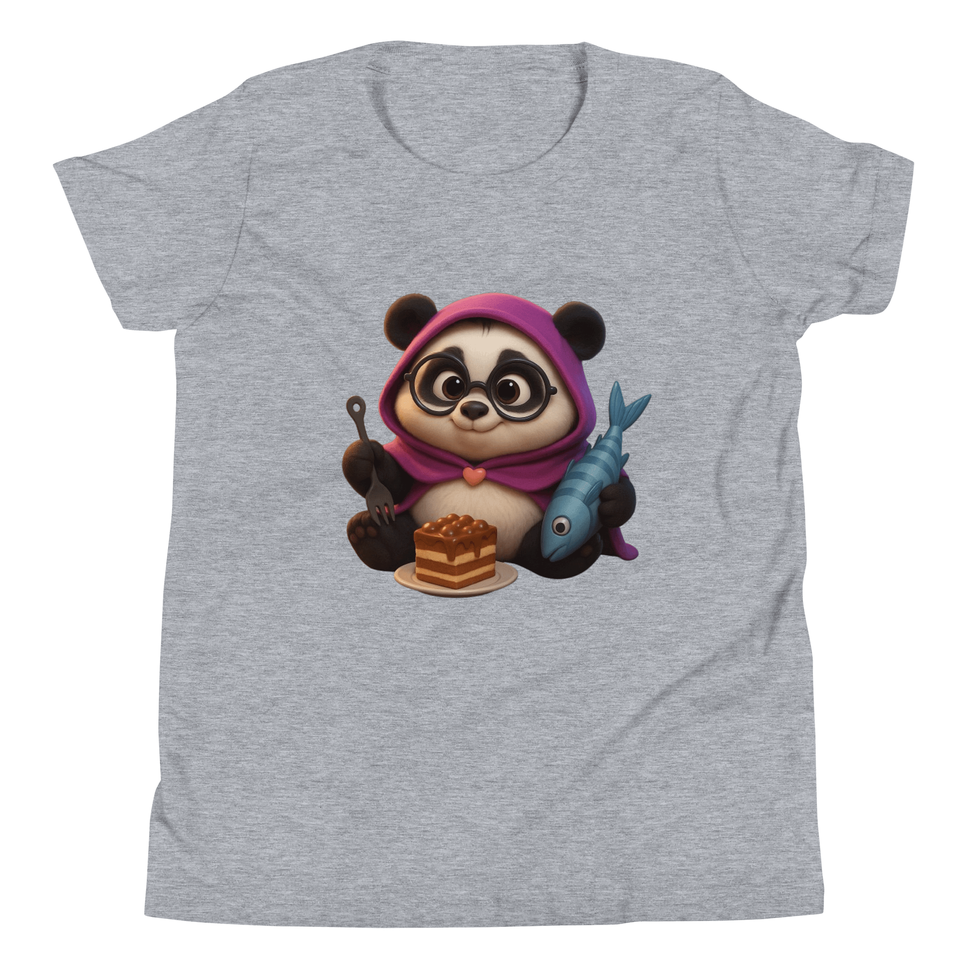 Yummy Panda - Short Sleeve T-Shirt product image (53)