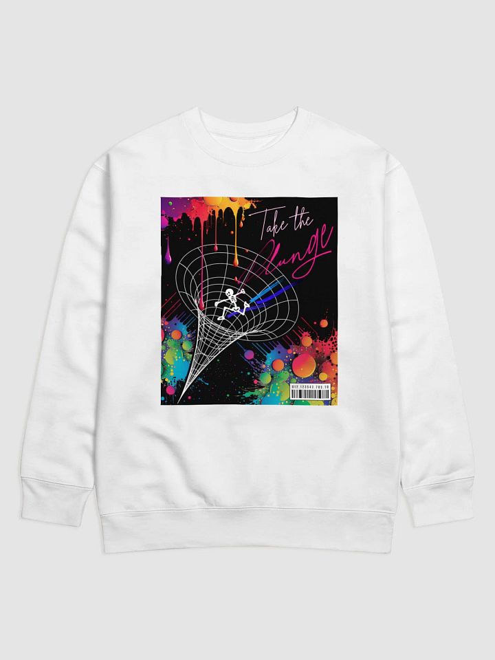 take the plunge, physics graffiti sweatshirt product image (1)