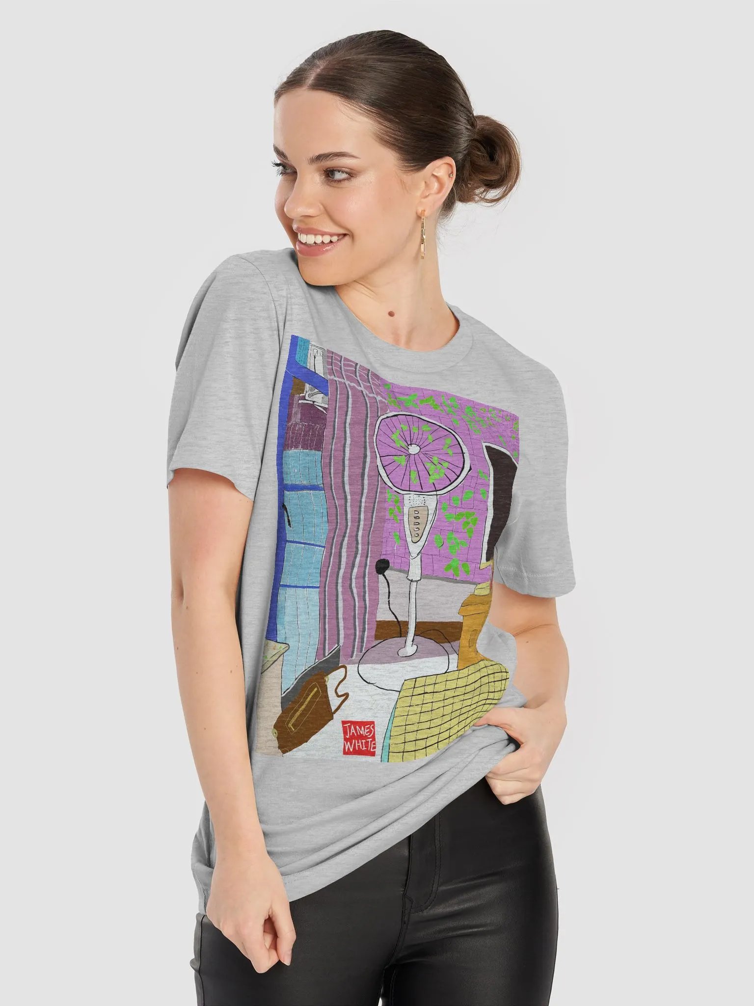 Bella+Canvas Supersoft T-Shirt: my room 1.0 product image (85)